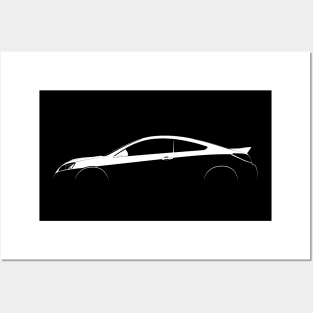 Pontiac G6 GXP Coupe Silhouette Posters and Art